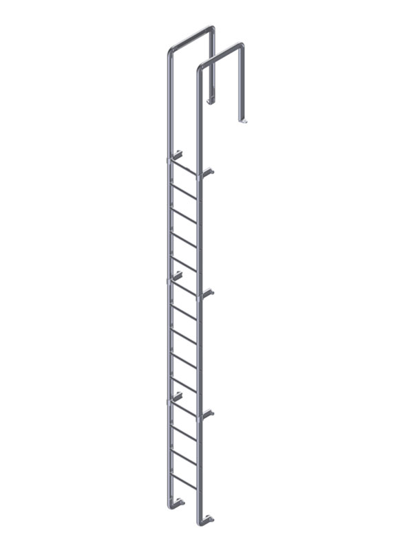 cat ladder with handrail