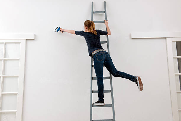 Ladder Over Reaching Ladder Over Reaching