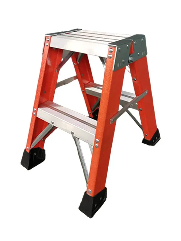Fiberglass Double Sided A-Shape Step Stool Ladder Fiberglass Double Sided A-Shape Step Stool Ladder