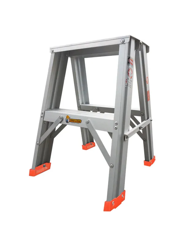 Aluminium Double Sided A-Shape Step Stool Ladder Aluminium Double Sided A-Shape Step Stool Ladder