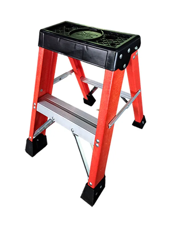 Fiberglass Single Sided A-Shape Step Stool Ladder Fiberglass Single Sided A-Shape Step Stool Ladder