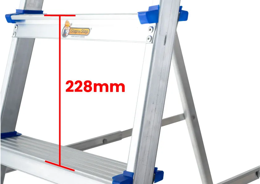 228mm Step Interval 228mm Step Interval