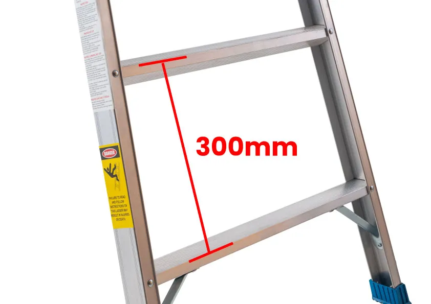 300mm Step Interval 300mm Step Interval