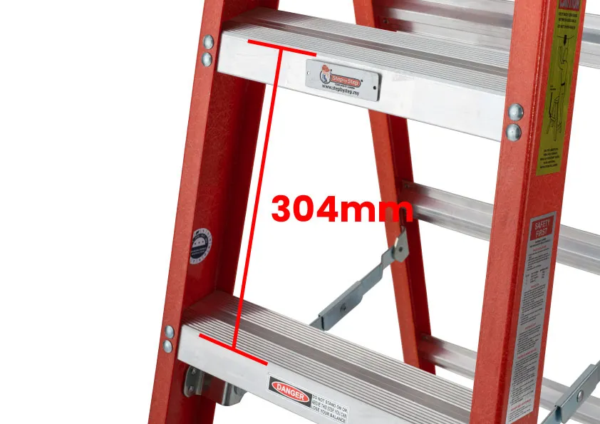 304mm Step Interval 304mm Step Interval
