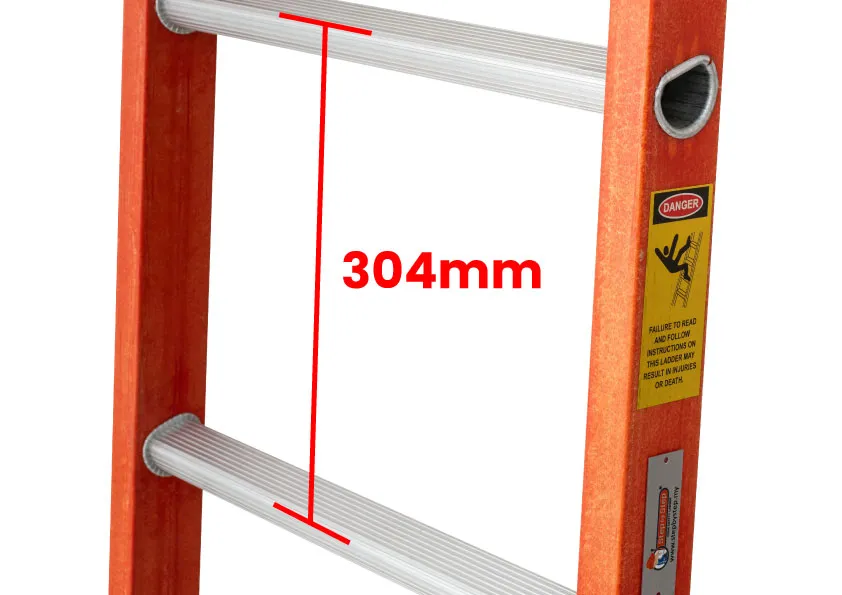 304mm Step Interval 304mm Step Interval