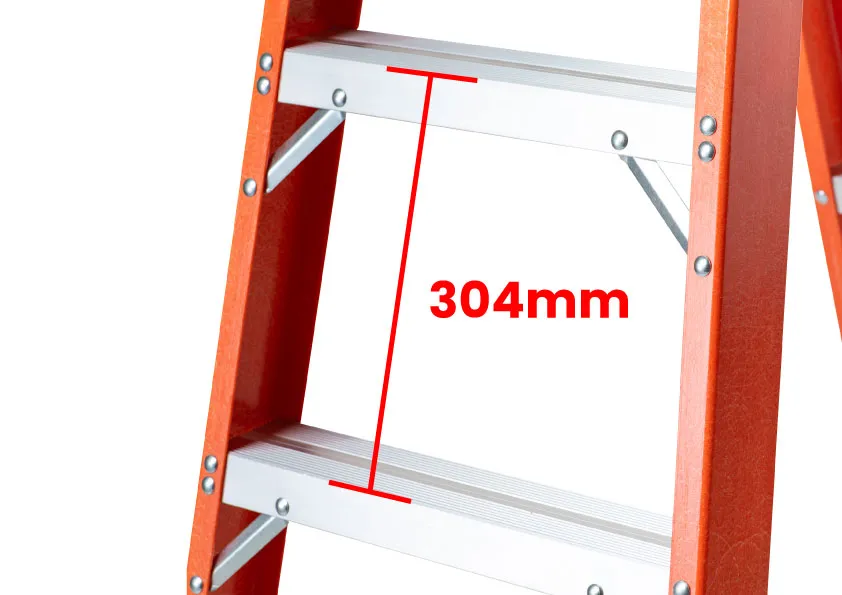 304mm Step Interval