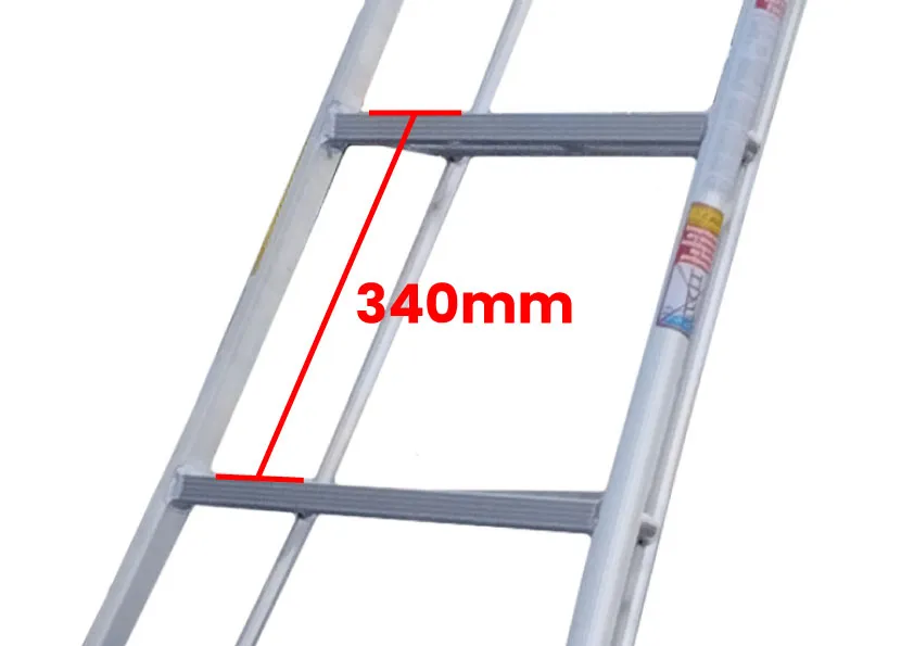 340mm Step Interval 340mm Step Interval