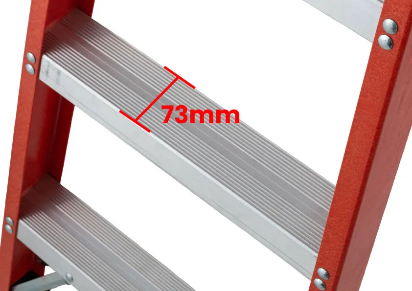 73mm Step Width 73mm Step Width