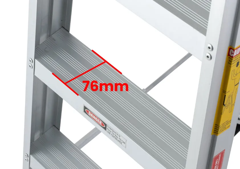 76mm Step Width 76mm Step Width