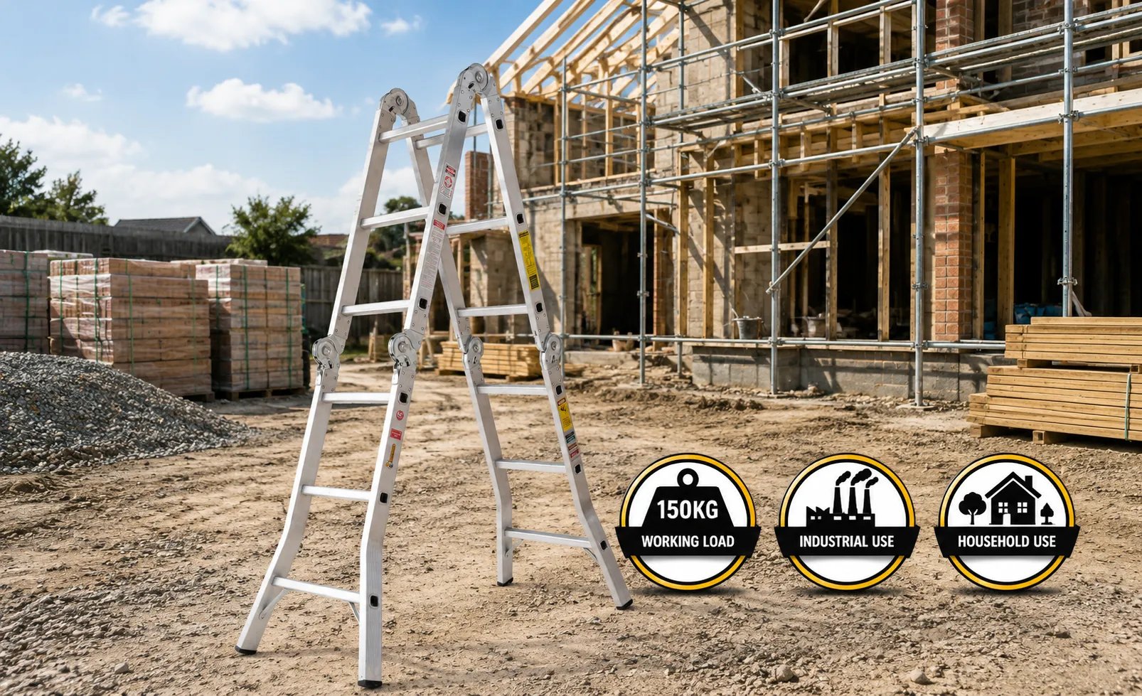 Aluminium Multipurpose Ladder Aluminium Multipurpose Ladder