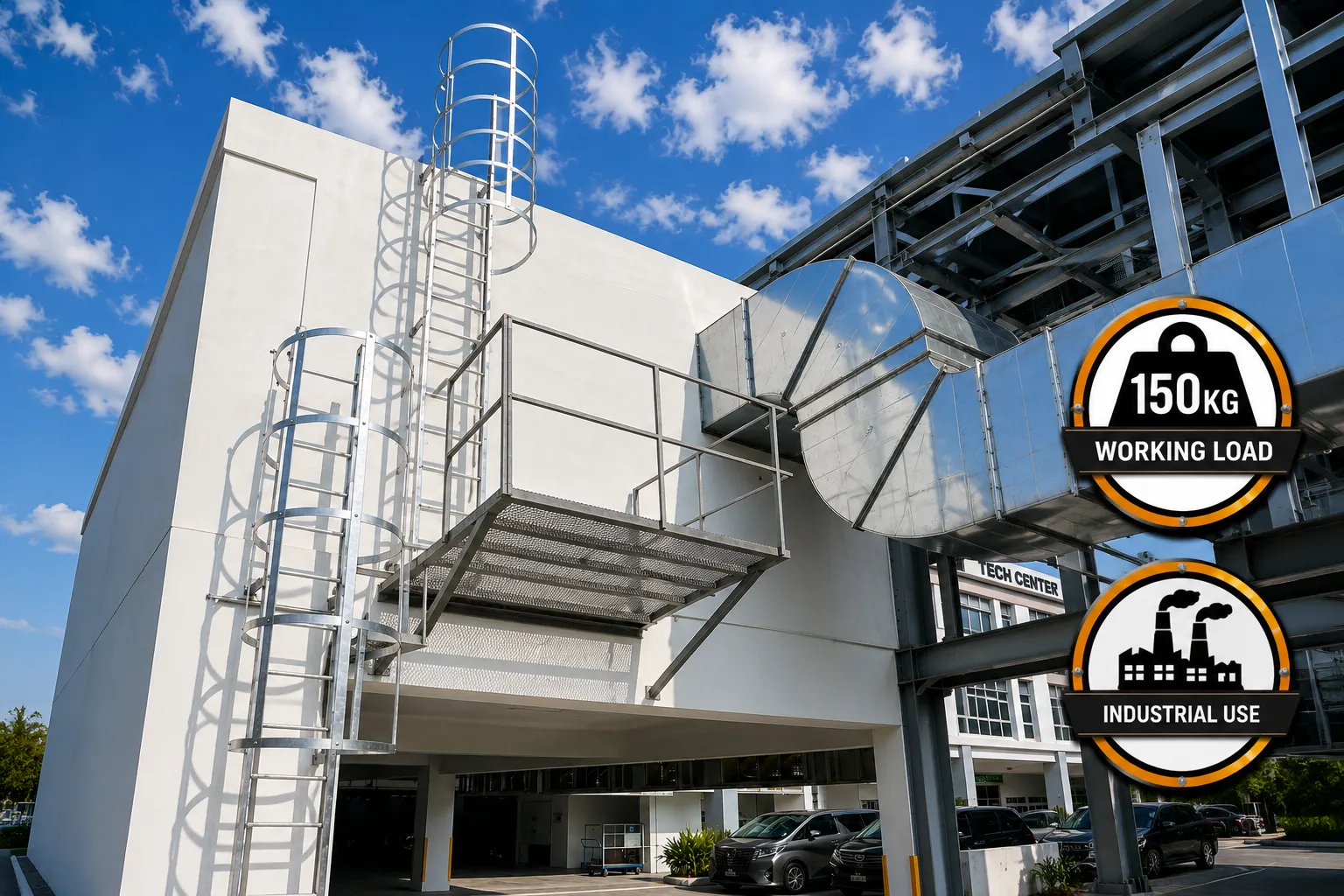 Custom Aluminium Cat Ladder Custom Aluminium Cat Ladder