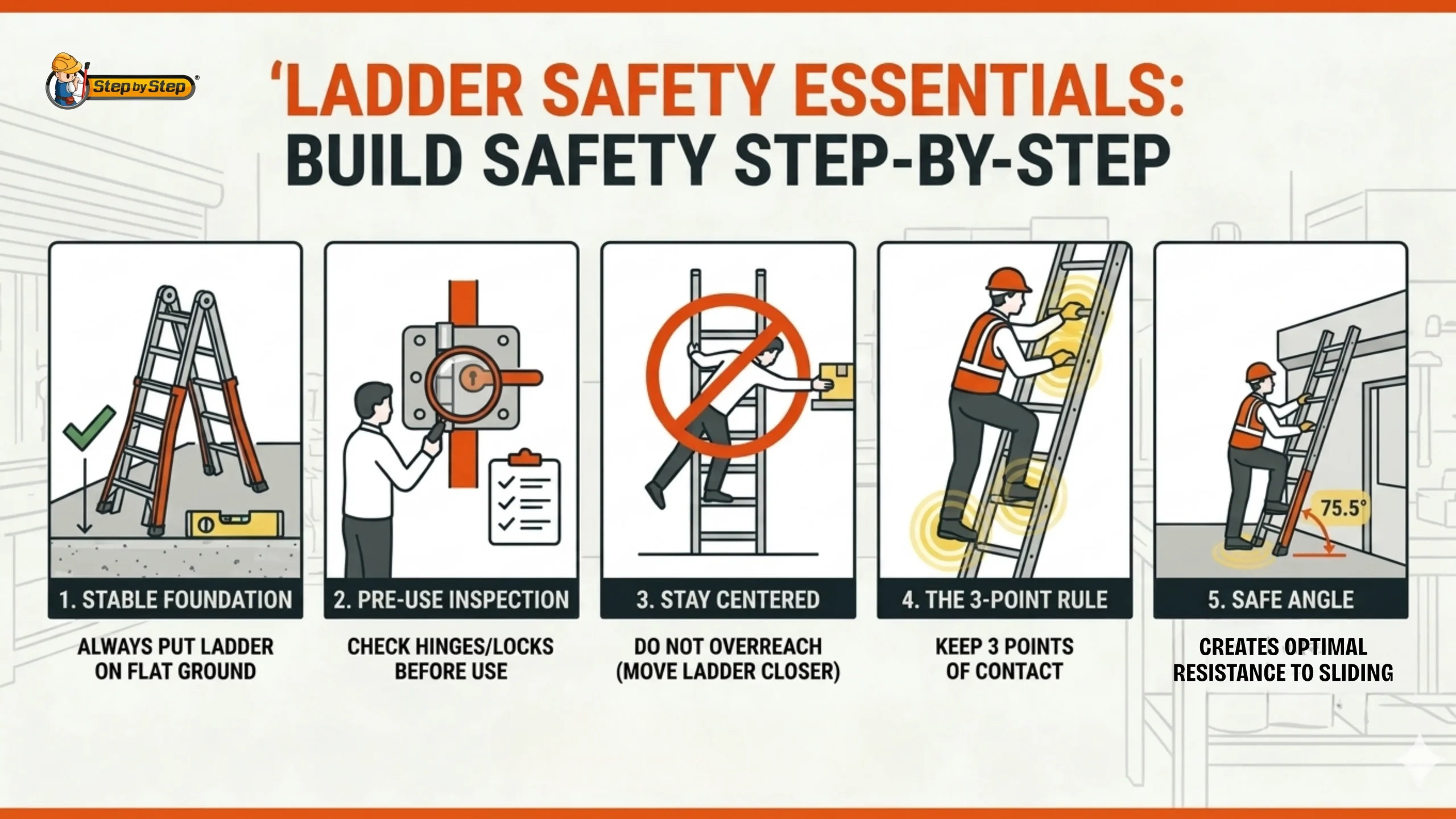 Ladder Safety Tips