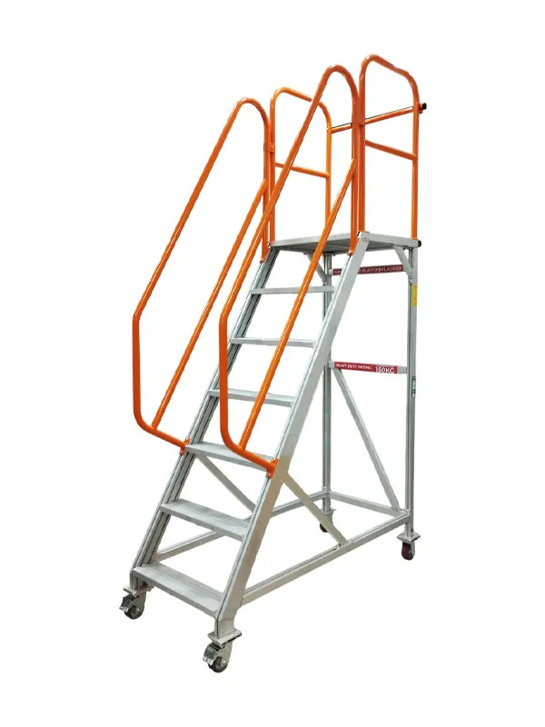 Aluminium Safety Ladder Trolley