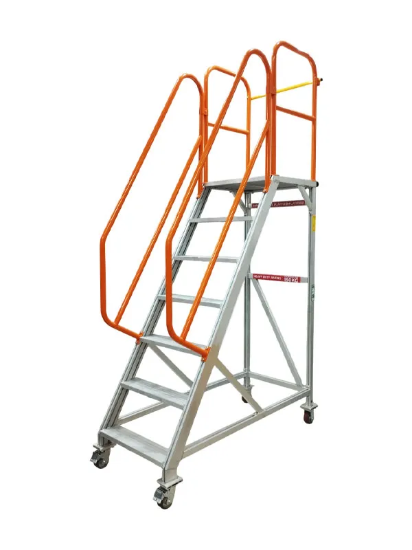 Aluminium Safety Ladder Trolley