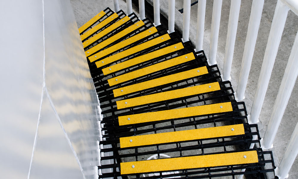 Clear Stair Edge Visibility